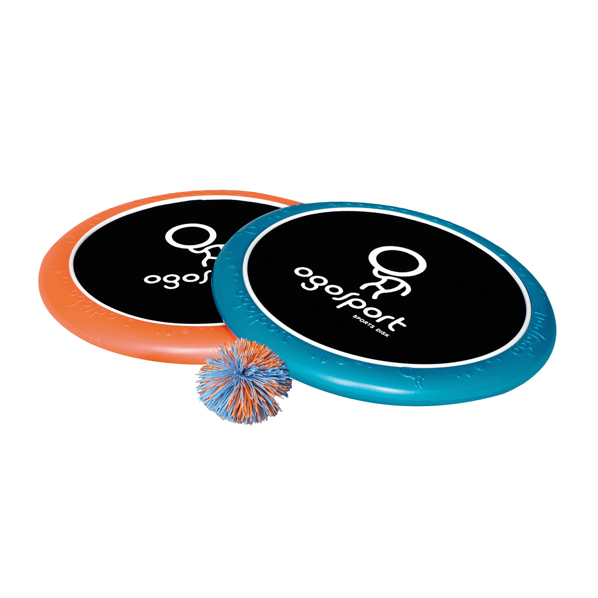 Schildkröt Ogo Sport Set - 2 Disques Souples 29cm + 1 Balle, Jeu Actif Intérieur Extérieur